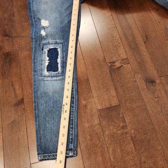 Derek Lam Crosby women's cotton high rise skinny blue jeans in size 27 - Picture 11 of 11